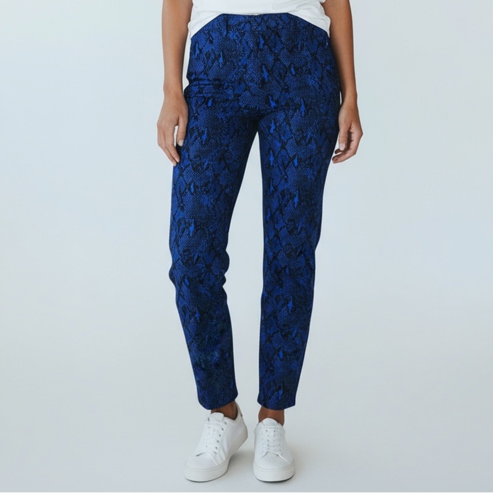 Banana Republic Python Print Sloan Pants